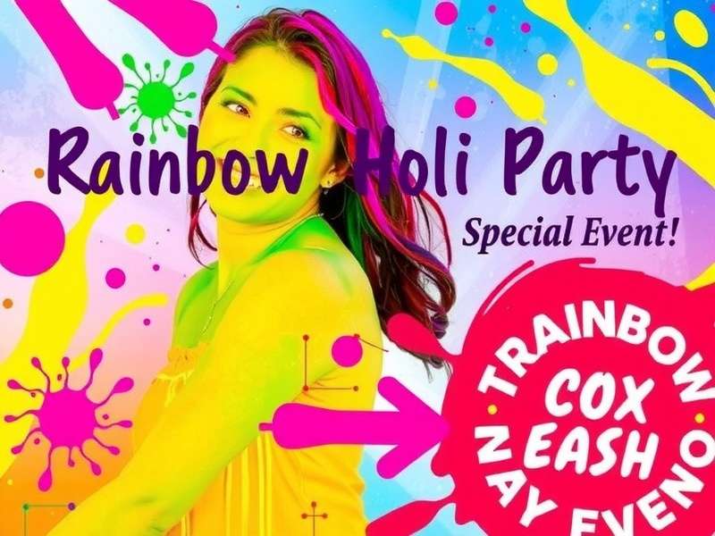 Rainbow Holi Party Special Event
